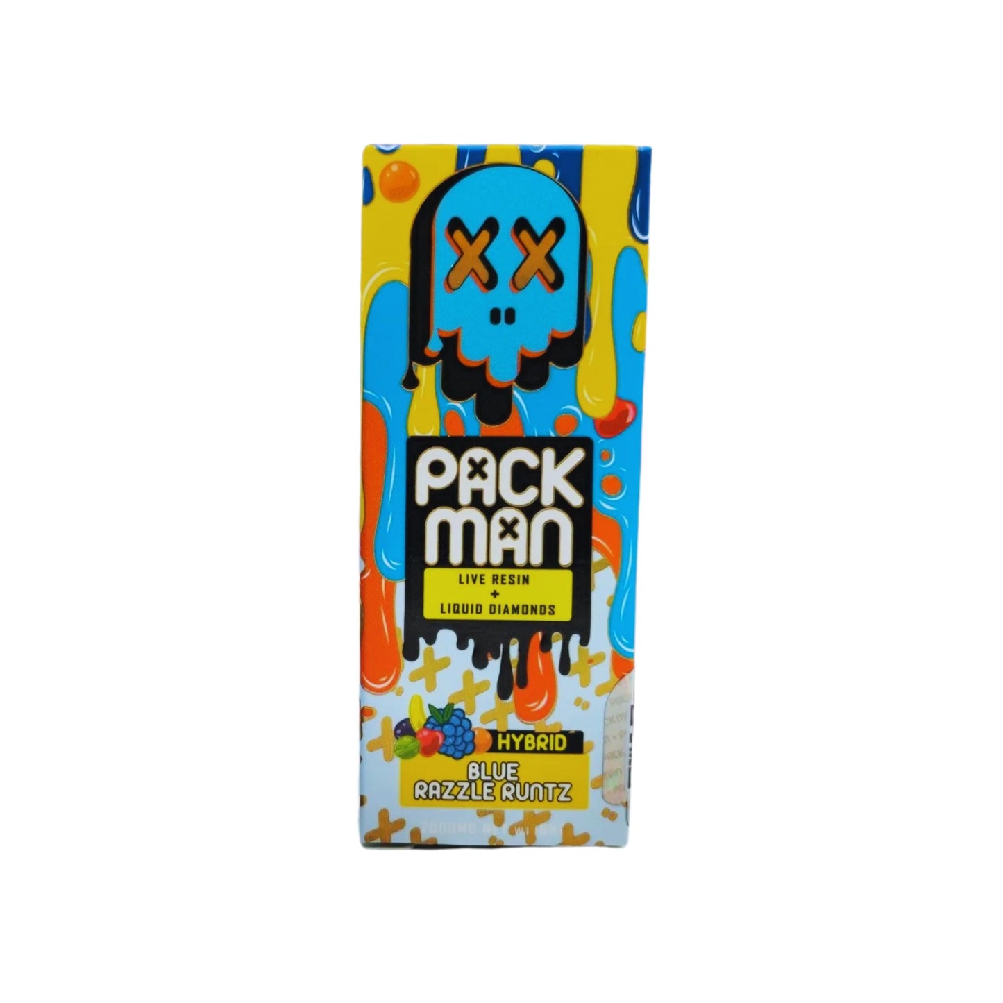 PACK MAN - LIVE RESIN + LIQUID DIAMONDS | BLUE RAZZLE RUNTZ : HYBRID
