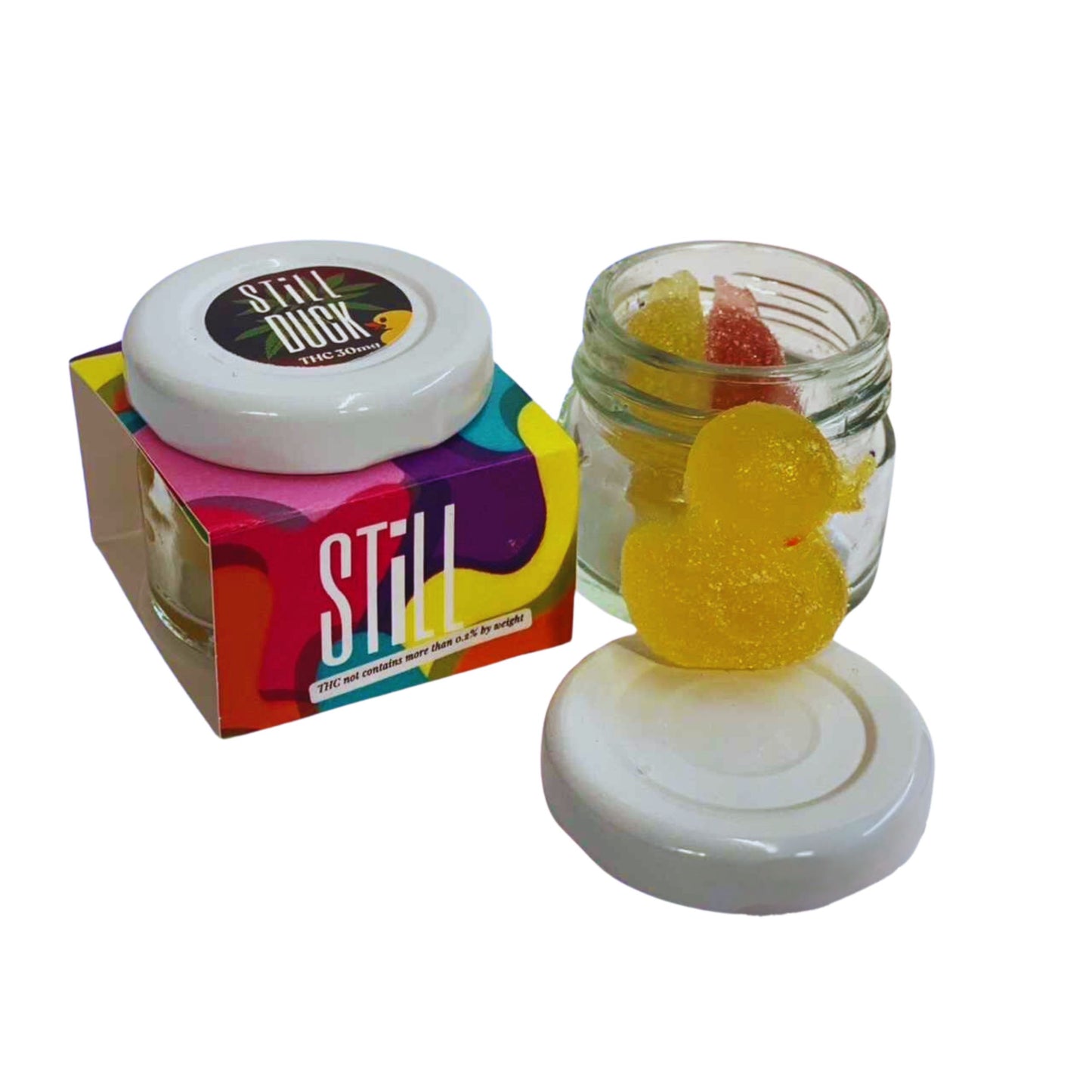 JELLY STILL DUCK EDIBLES GUMMY INFUSED THC SNACK