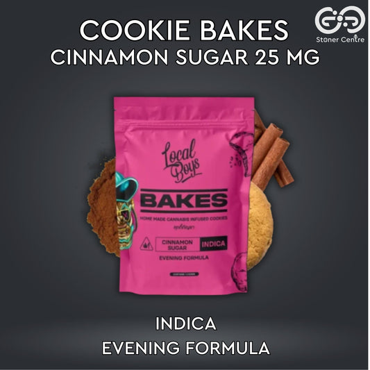 EDIBLES | COOKIE BAKES - CINNAMON SUGAR 25 MG