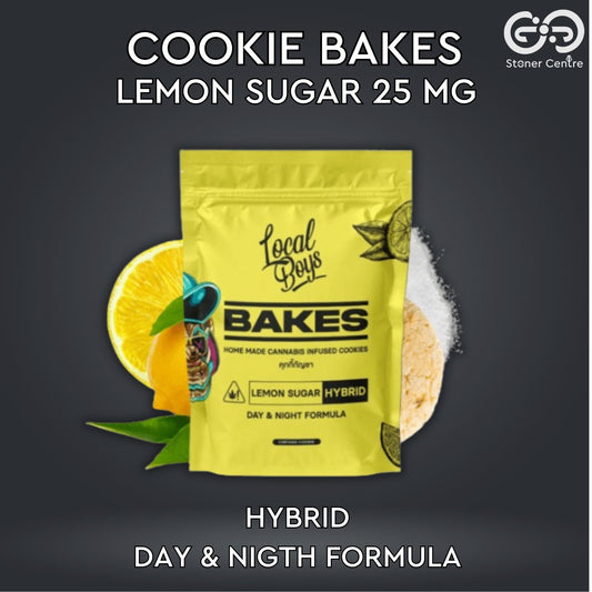 EDIBLES | COOKIE BAKES - LEMON SUGAR 25 MG