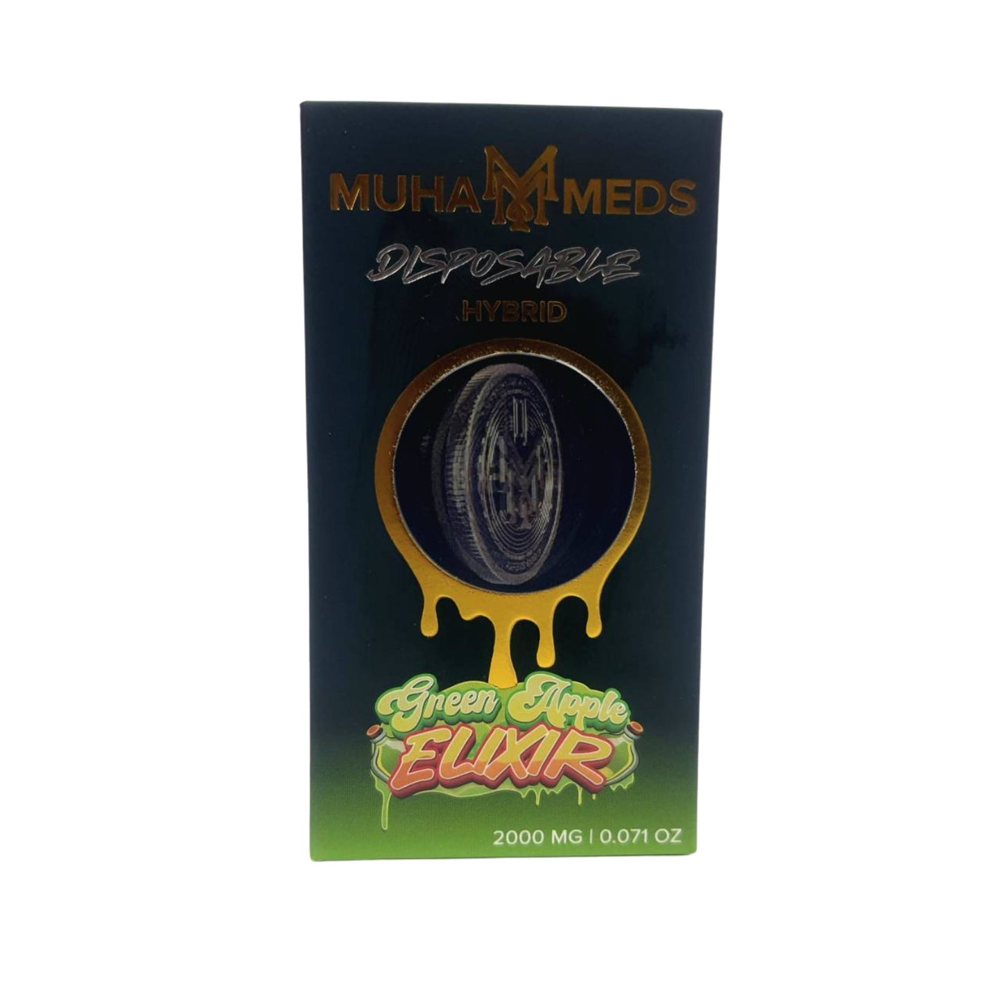 MUHA MEDS 2ml | GREEN APPLE ELIXIR : HYBRID