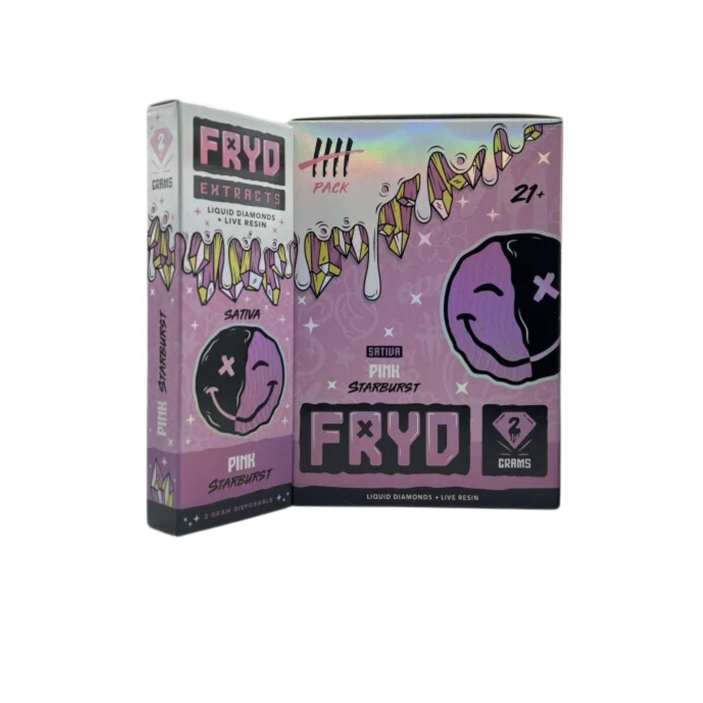 FRYD EXTRACTS DISPOSABLE | PINK STARBURST : SATIVA 2ml