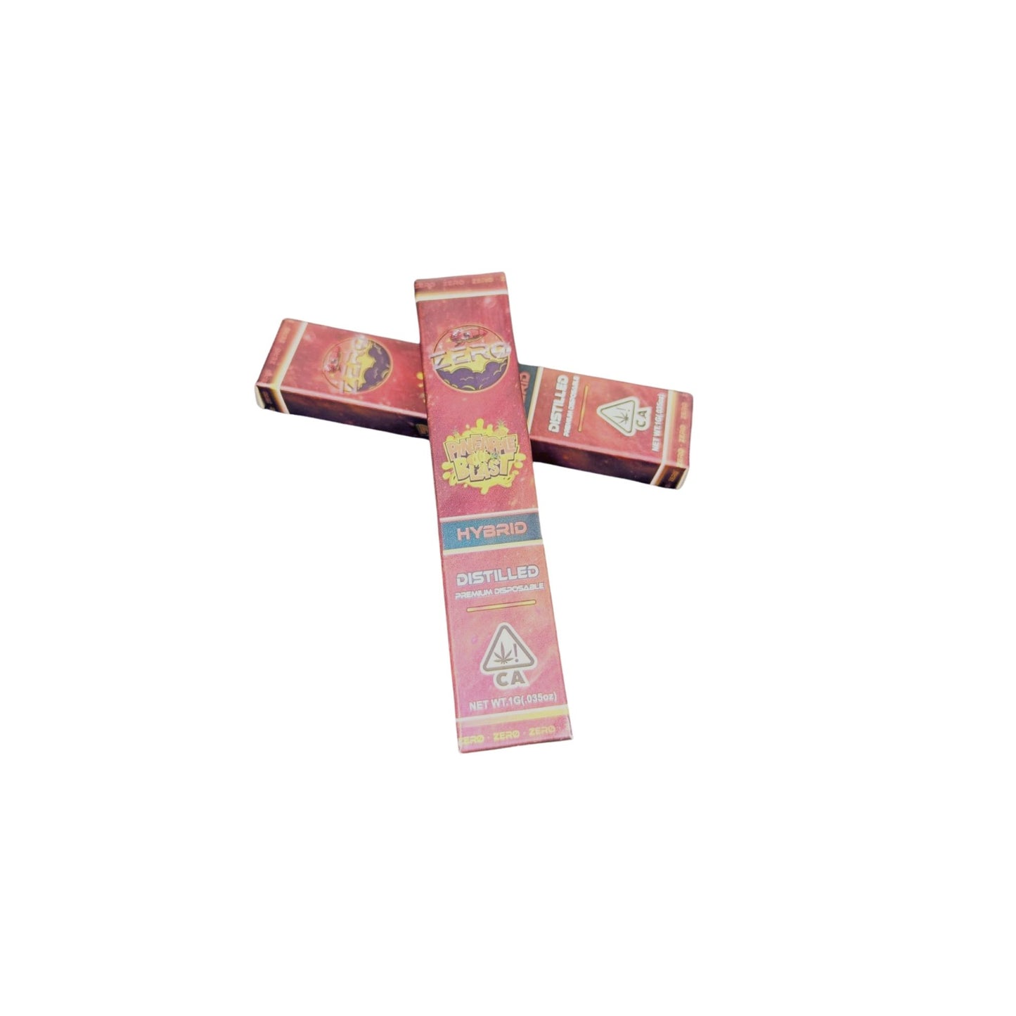 ZERO GRAVITY DISPOSABLE PEN 1.0ML | PINEAPPLE BLAST : HYBRID