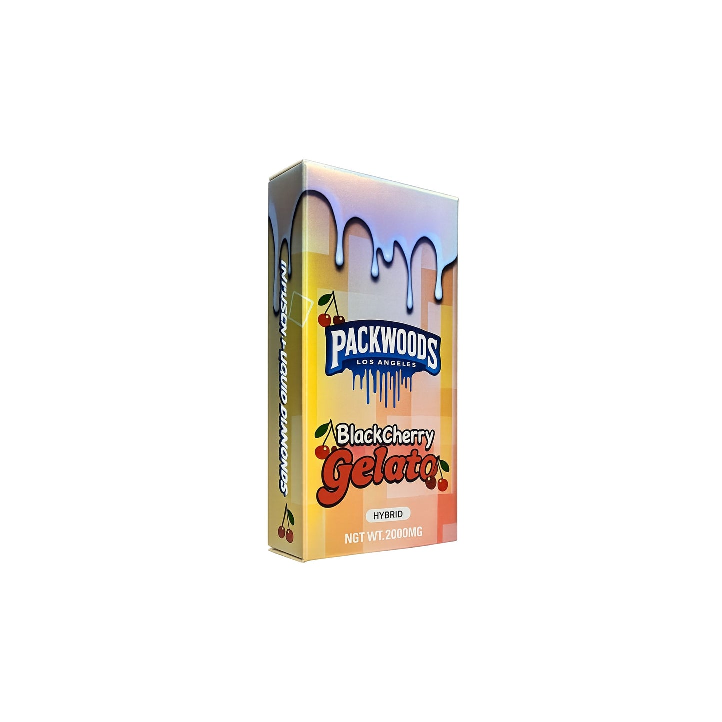 PACKWOODS - LIVE RESIN + LIQUID DIAMONDS 2.0ML | BLACKCHERRY GELATO : HYBRID
