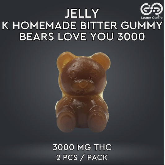 JELLY K HOMEMADE BITTER GUMMY - BEARS LOVE YOU 3000