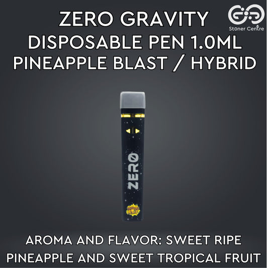 ZERO GRAVITY DISPOSABLE PEN 1.0ML | PINEAPPLE BLAST : HYBRID